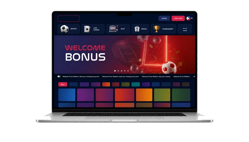 App on Laptop